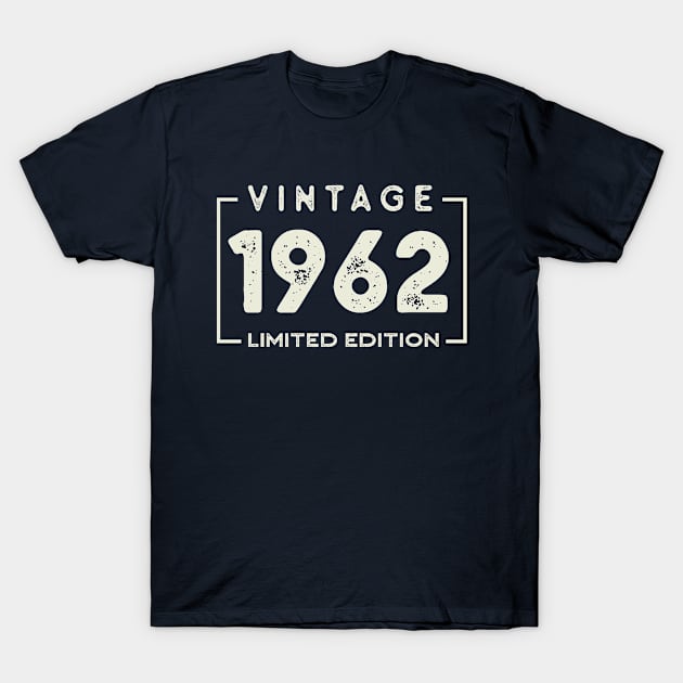 Vintage 1962 Limited Edition T-Shirt by silentboy